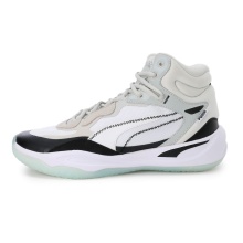 Puma Indoor Shoes Playmaker Pro Mid white Men